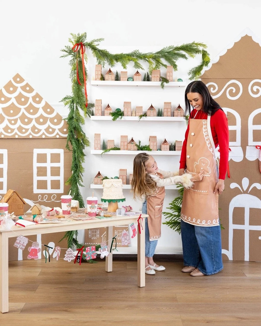 Gingerbread Apron - Adult