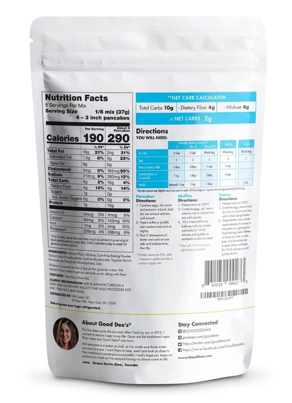 Good Dee’S Pancake Mix - Plus