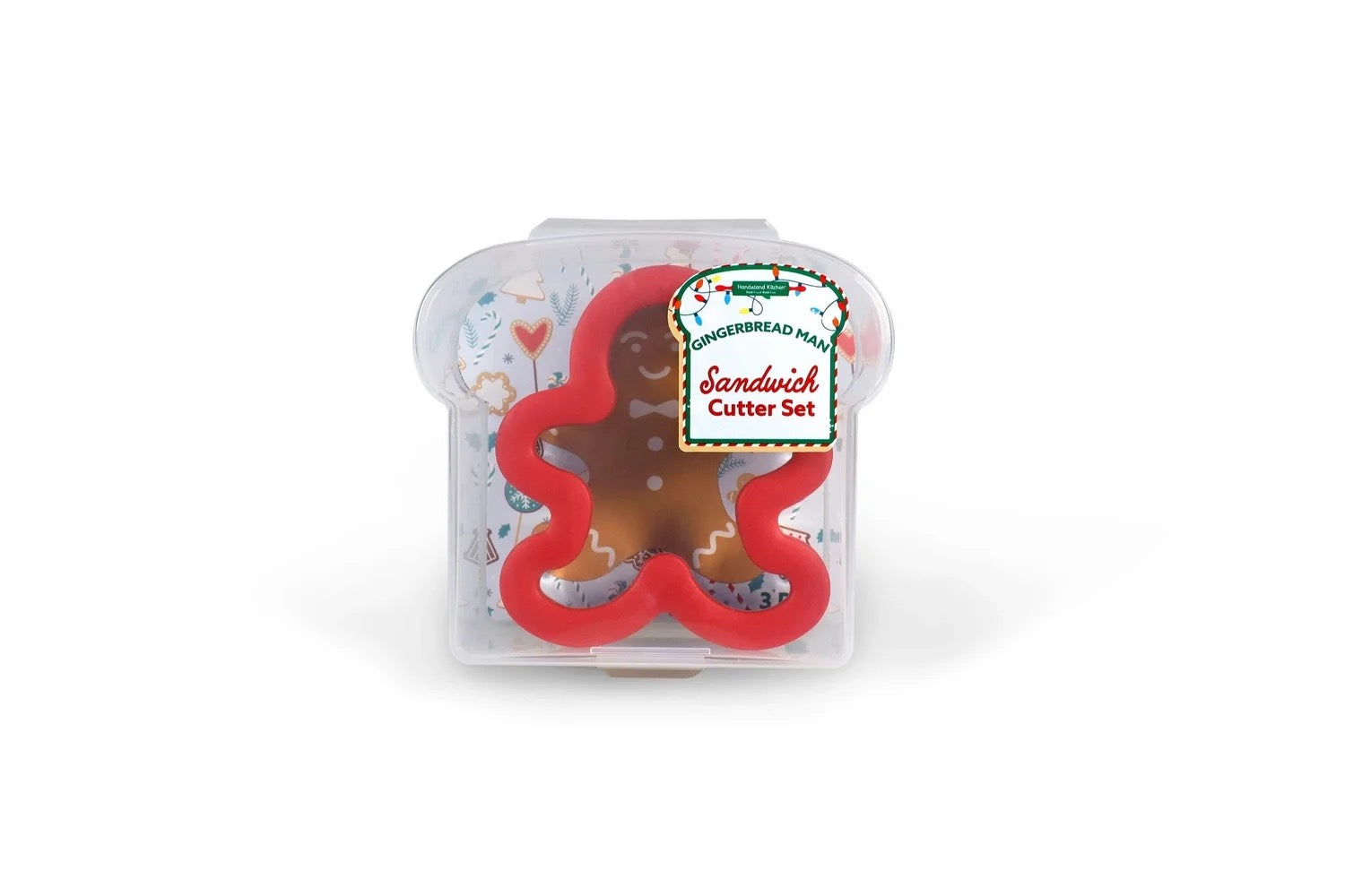 Gingerbread Man Sandwich Cutter Set