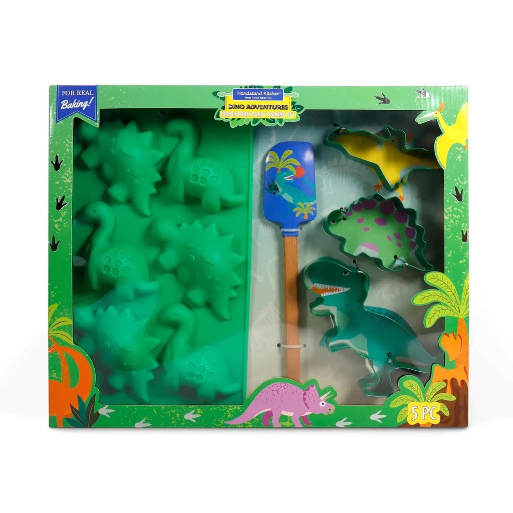 Prehistoric Party Baking Set – Dino Mold, Cutters & Tool