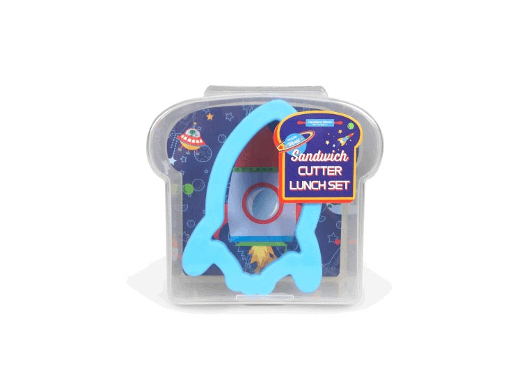 Rocket Sandwich Cutter Lunch Set