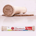 Ann Clark Perfect Cookie Rolling Pin For Even Thicker Cookies